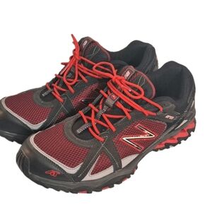 New Balance All Terrain Red Black Sneakers Hiking Walking Shoes Mens 13D EUC
